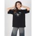 Oversize Niche Design American Retro High-end Print 2025 Summer New Pure Cotton Short Sleeve T-shirt Trend_ecoleips.com