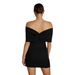 Women's Clothing spring and summer new sexy one line collar casual dress party fashion dress for women_ecoleips.com