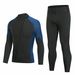 Aria Basics Cross-Border Two-Piece 3mm Diving Long Sleeve Sun Protection Snorkeling Surfing Jellyfish Suit Cold-Proof Warm Swimsuit_ecoleips.com