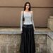 European American Style Women's Sexy Strapless Off-Shoulder Long Sleeve Slim Fit T-Shirt Top_ecoleips.com