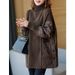 Carefully Selected Winter Outfits: Stylish High-neck Patchwork Sweater For Women, Korean-style Fashion, Loose And Warm_ecoleips.com