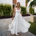 Foreign Trade 2025 Spring Summer New European And American Women's Fashion Elegant Solid Color Square Neck_ecoleips.com