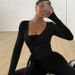 Lulu Lightweight Cross-Border New Sun Protection Breathable T-Shirt Tie-Up Cover-Up Sports Top Women's Yoga Wear_ecoleips.com