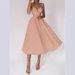 Women's Clothing Multi Color Suspenders Fashion Sexy Swing Evening Dress_ecoleips.com