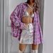 2025 New Plaid Long Sleeve Design Sense Niche Spring Loose Casual Shirt Jacket For Women_ecoleips.com