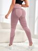 K Ultra High Waist Non Slip Yoga Pants With No Trace, Peach Buttocks Fitness Exercise, Hip Lifting Tight Pants, High Elasticity For Women_ecoleips.com