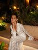 New Women's Sexy Lace Deep V Sheer Mermaid Maxi Dress For Beach & Vacation_ecoleips.com