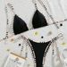 Women's Clothing Triangle Two Piece Swimsuit Bikini Sexy Polyester Spring/Summer/Autumn_ecoleips.com