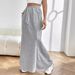 Voya Women's New Minimalist Casual Style Skirt, Versatile For Spring And Summer Commuting, Mid To Long A-line Skirt_ecoleips.com