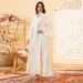 Verve New Muslim Women's Robe Elegant Sequin Embroidered Long Dress Saudi Dubai_ecoleips.com