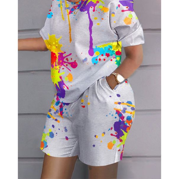 Women's Clothing Women's Sports Suit 3D Digital Print High Elasticity Slim Fit Fitness Gym Set Running Yoga Clothing_ecoleips.com