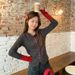 Korean-style Color-blocked Long-sleeve Knitted Cardigan, Soft Cozy Sweater Women, Suitable For Spring, Autumn, Winter,_ecoleips.com