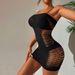 Sexy Lingerie Underwear Sleepwear Seduction Tube Top Sexy Fishnet Hollow Uniform Seduction Net Suit YD180_ecoleips.com
