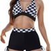 Women's Padded Sports Swimsuit Two Piece Sexy Bikini Best Selling Comfortable Swimwear for Active Women_ecoleips.com