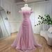 Women's Clothing One Shoulder Fishtail Long Skirt Light Luxury Temperament Host Beaded Sequin Dress_ecoleips.com