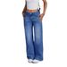Women's Clothing Women's Washed Denim Trousers_ecoleips.com