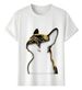 Women's T-Shirts Tshirt Muscle Freaks French Bulldog Portrait Style Dog_ecoleips.com