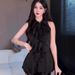 2026 Summer New Trendy Unique Polo Collar Sleeveless Shirt, Solid Color Ruffle Trim Slim Fit Top_ecoleips.com
