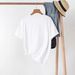 Women's Casual Round Neck Short Sleeve T-Shirt Multi-Color American Style Simple Fashionable Sports Top Loose Fit_ecoleips.com
