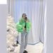 Women's Short Puffer Jacket With Raccoon Fur Trim - Thickened Loose Fit Winter Coat For Warmth & Style (Multiple Colors)_ecoleips.com