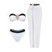 Women's Clothing Two Piece Bikini Set Long Beach Dress Swimwear Sexy Vacation Style Polyester_ecoleips.com
