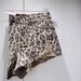 Leopard Print High-Waisted Denim Shorts for Women Summer 2026 European American Style Irregular Ripped And Frayed Wide Leg Hot Pants_ecoleips.com
