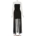 2025 Summer New Women's Clothing Tube Top Sequin Tube Top Mesh Splicing High Waist Long Skirt Dress_ecoleips.com