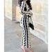 European And American Cross-border Women's Clothing In Stock, 2026 New Fashion Elegant Knitted Long Dress, Slimming_ecoleips.com