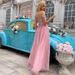 European And American Wedding Foreign Trade Cross-border Sleeveless Slit Sequin Elegant Evening Party Tulle Dress_ecoleips.com