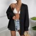 Women's Clothing New High End Sun Proof Shirt Drop Shoulder Bat Shirt_ecoleips.com