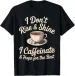 Women's T-Shirts Funny Art For Men Women Addict Coffee Lover T-Shirt_ecoleips.com