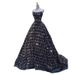 Elegant Strapless Sequined Evening Dress New Style For Women Perfect For Annual Meetings Emcees Students Art Exams Banquets_ecoleips.com