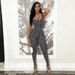 Bodysuits Style Spring Arrival Style Fashionable Slim Fit Polka Dot Jumpsuit_ecoleips.com