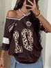 Retro Vintage Football Jersey For Women - Stretchy Slim Fit Sporty Tee With Breathable Fabric (S-3XL) | Trendy Soccer Shirt For Casual Wear & Training_ecoleips.com