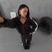 Fashion Women's Clothing New Long-sleeved Contrasting Color Sweatshirt Trousers Casual Suit Autumn And Winter Suit Women_ecoleips.com