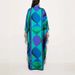Women's Clothing Round Neck Tie Print Dress Intellectual Style American Summer New_ecoleips.com