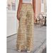 Women's High-Waisted Bohemian Style Jeans Paisley Print Relaxed Fit Denim Spring/Autumn Regular Cotton Casual Beach Style_ecoleips.com