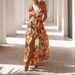 2023 Summer European And American Cross-Border Trade New Fashion Pastoral Print Backless Sexy Strap Flared Dress_ecoleips.com