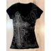 Black Letter Goth Sexy Gothic Graphic T-shirt Vintage Women's 90s Clothes Y2k Crop Top Streetwear Tshirts Subculture Tees Punk_ecoleips.com