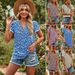 American Short-sleeve V-print, Our Store's Bestseller, 2023 Spring-summer Casual T-shirt, Elegant And Stylish_ecoleips.com