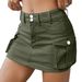 European And American Independent Foreign Trade Autumn New Ins Style Street Solid Color Low Waist Slim Fit Bodycon Skirt_ecoleips.com