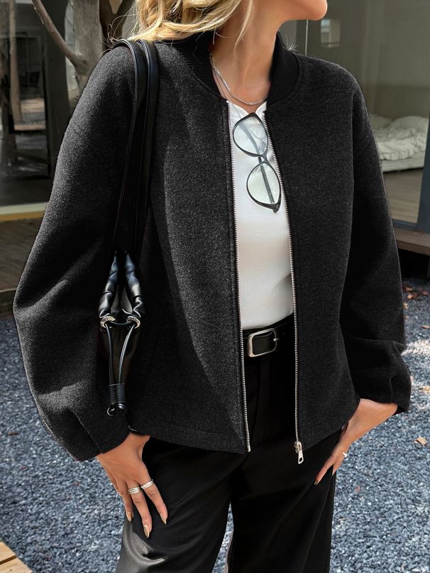 DiYun European And American Casual Long-Sleeve Vest Jacket Women's Clothing 2025 Autumn/Winter_ecoleips.com
