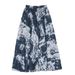 Wholesale 2025 New Women's Bohemian Cotton Linen Long A-line Skirt Elastic High Waist_ecoleips.com