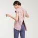 Women's Clothing Lulu New Temperament Yoga T Shirt Quick Drying Sports Short Sleeved Fashion Sexy Back Top Hollow Fitness Clothes For Women_ecoleips.com