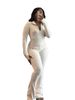 Women's Clothing Cross Border Supply Sexy Tight Long Sleeved Micro Flared Two Piece Suit_ecoleips.com