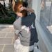 Summer 100% Cotton Women's T-shirt Casual Striped Knit Pullover Short Sleeved Loose Round Neck Tees Embroidered Luxury Brand Top_ecoleips.com