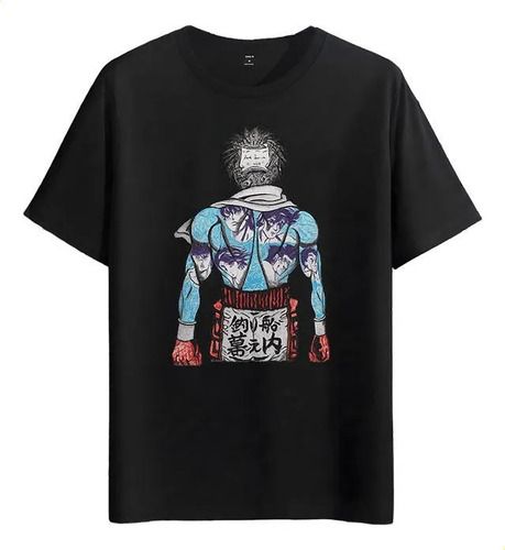 Women's T-Shirts T-shirt Muscle Freaks Anime Fighter Baki Hanma Style_ecoleips.com