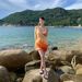Plus Size Fat MM Vacation Bikini Sexy Three-Piece Set Long Sleeve Cover-Up Pure Desire Style Tummy Control Slimming_ecoleips.com