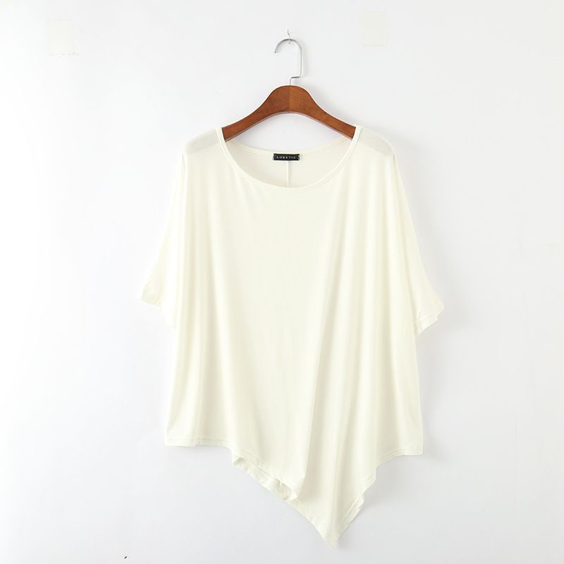 CGC Summer Women's Oversized T-shirt 2026 Harajuku Loose Tees Short Bat Sleeve Tops Simple Korean Fashion Female Y2k Clothes_ecoleips.com