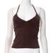 Y25TP041 New Sexy Pure Desire Style Camisole European And American Women's Fashion Y2K Halter Neck Tank Top Hot Girl_ecoleips.com